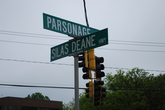 Street Signs Located Near Mitchell's
